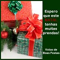 Postais de Presentes de Natal