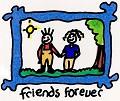 Postais de Friends Forever