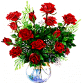 Clique na imagem para enviar o postal: Ramo de flores para ti!