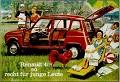 Postais de Pub. Renault 4