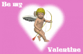 Postais de Anjo - Be my Valentine