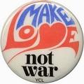 Postais de Make love, not War!