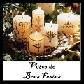 Postais de Velas de Natal