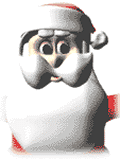 Clique na imagem para enviar o postal: Pai Natal em 3d